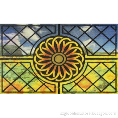 Flocked Rubber Door Mat 8817-07